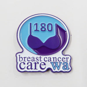 Custom Breast Cancer Badge