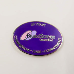 Breast Screen Queensland Badge