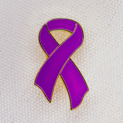 Purple Awareness Ribbon | Badges and Promotions Australia
