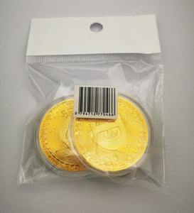 Doge Coin & Commemorative Cryptocurrency Collectible Souvenir | Badges and Promotions Australia
