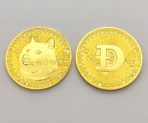 Doge Coin & Commemorative Cryptocurrency Collectible Souvenir | Badges and Promotions Australia
